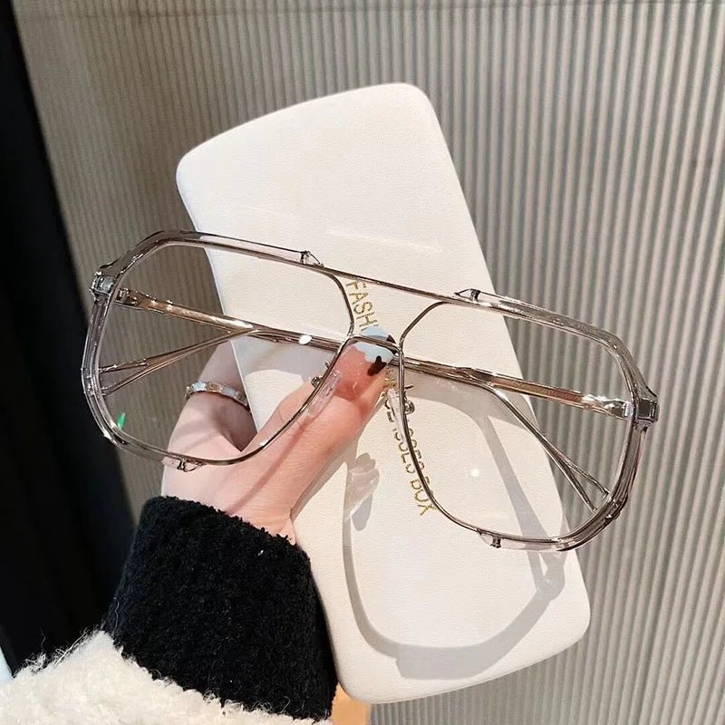 Trendy Large Square Shades with UV Protection Lenses