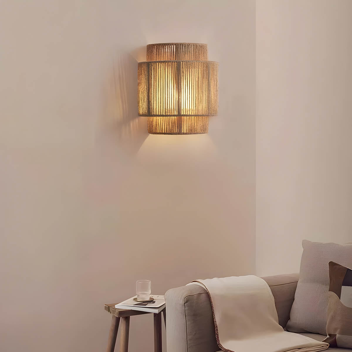 Farmhouse Style Hanging Wall Light Fixture
