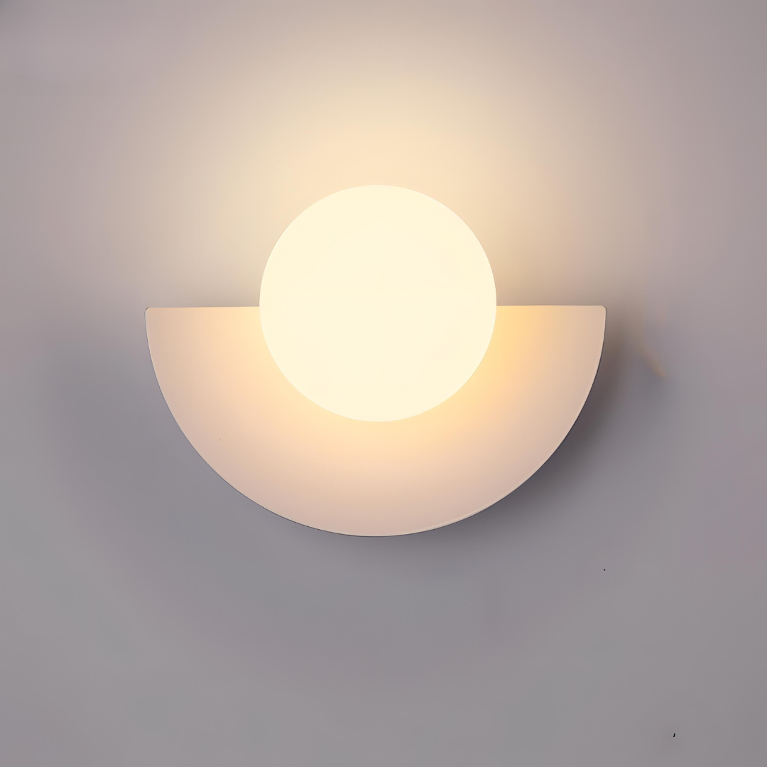 Contemporary Iron Wall Light Fixture