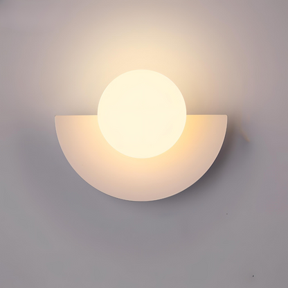 Contemporary Iron Wall Light Fixture