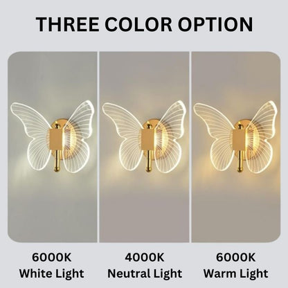 Beautiful Butterfly LED Wall Lamp