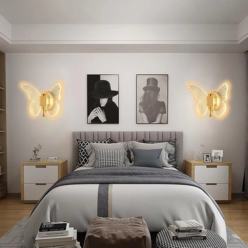 Beautiful Butterfly LED Wall Lamp