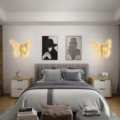 Beautiful Butterfly LED Wall Lamp