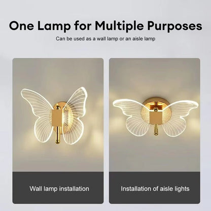Beautiful Butterfly LED Wall Lamp
