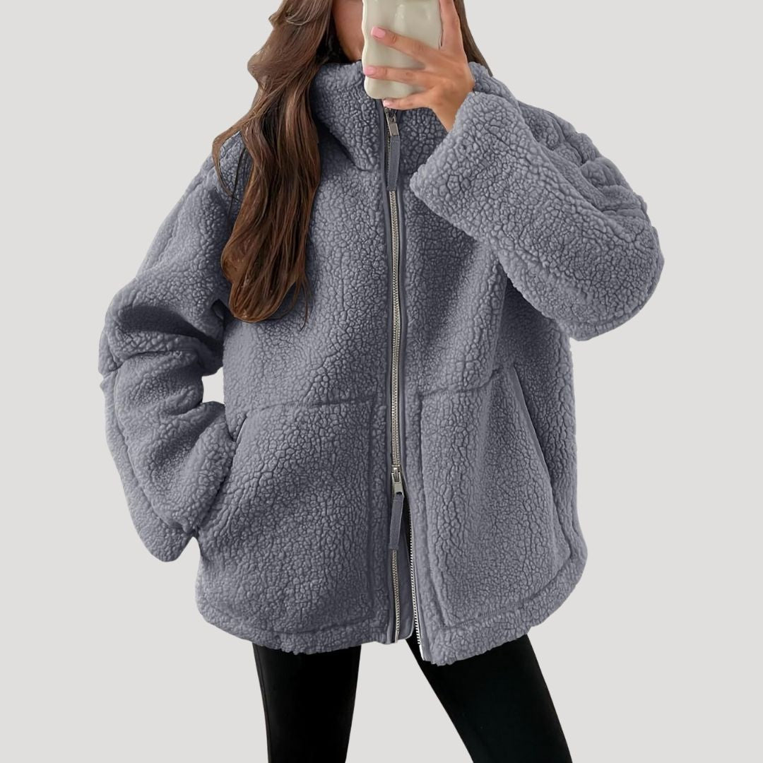 Warm, Soft and Comfortable Teddy Fleece Jacket