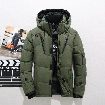 Warm Thick Hooded Puffer Jacket