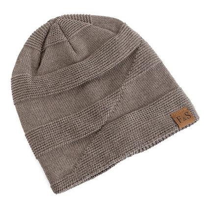 Warm Fleece Lined Snow Beanie