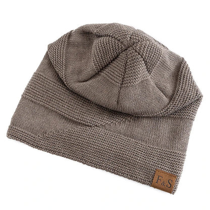 Warm Fleece Lined Snow Beanie