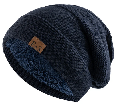 Warm Fleece Lined Snow Beanie
