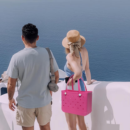 Washable EVA Beach Tote Bag with Vent Holes