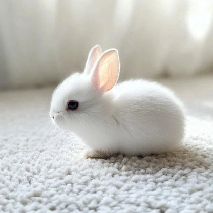 Soft Plush Bunny Slippers