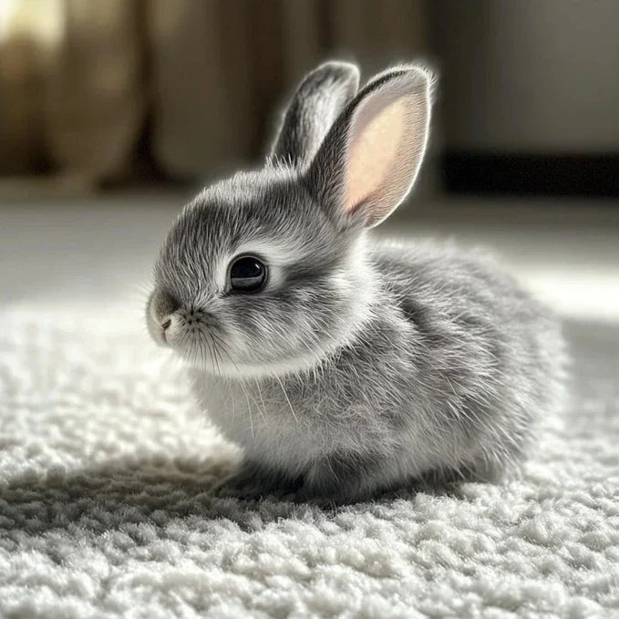 Soft Plush Bunny Slippers