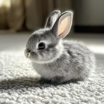 Soft Plush Bunny Slippers