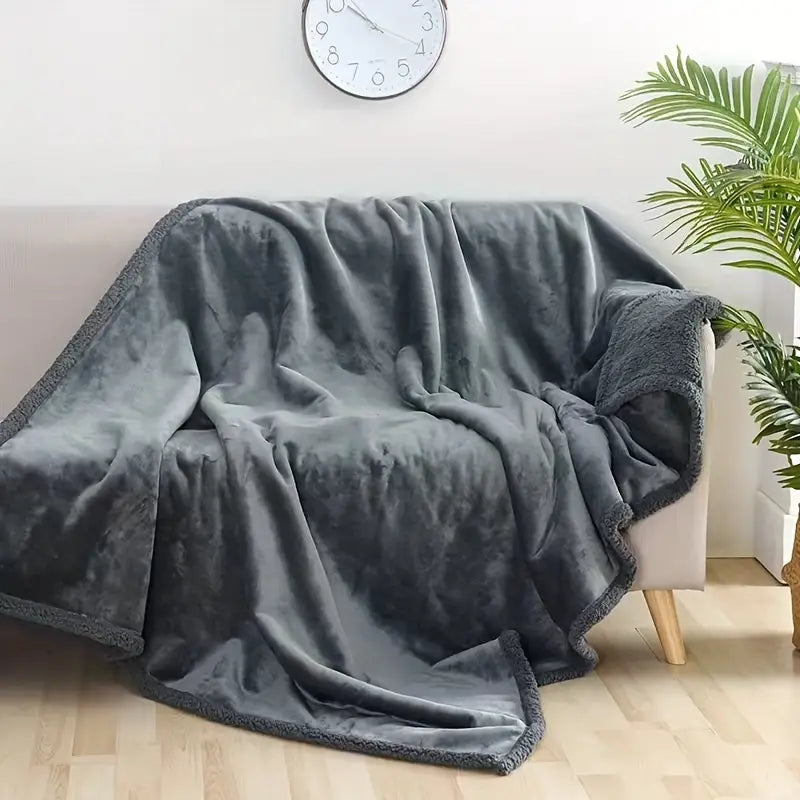Waterproof Faux Fur Sofa Throw Blanket - Cofik