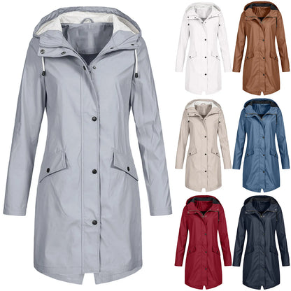 Waterproof Hooded Raincoat - Fall Edition