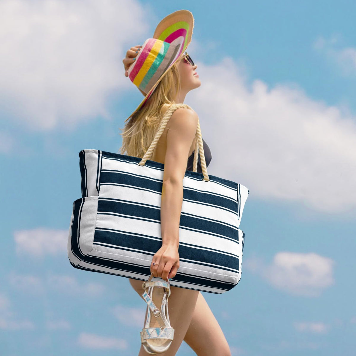 Waterproof & Sandproof Oversized Beach Tote – SandAway