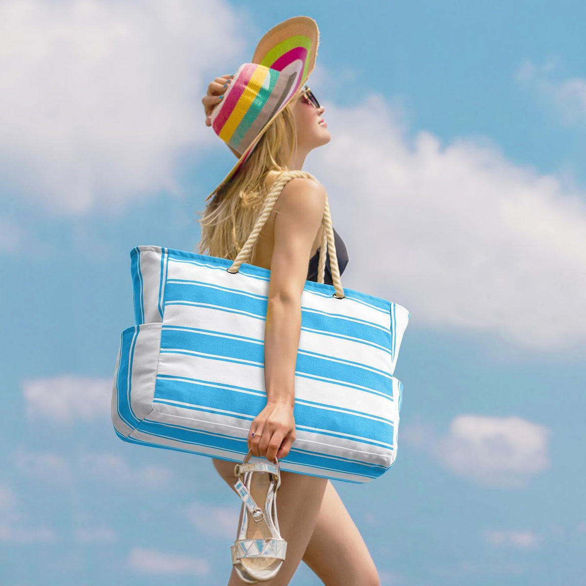 Waterproof & Sandproof Oversized Beach Tote – SandAway