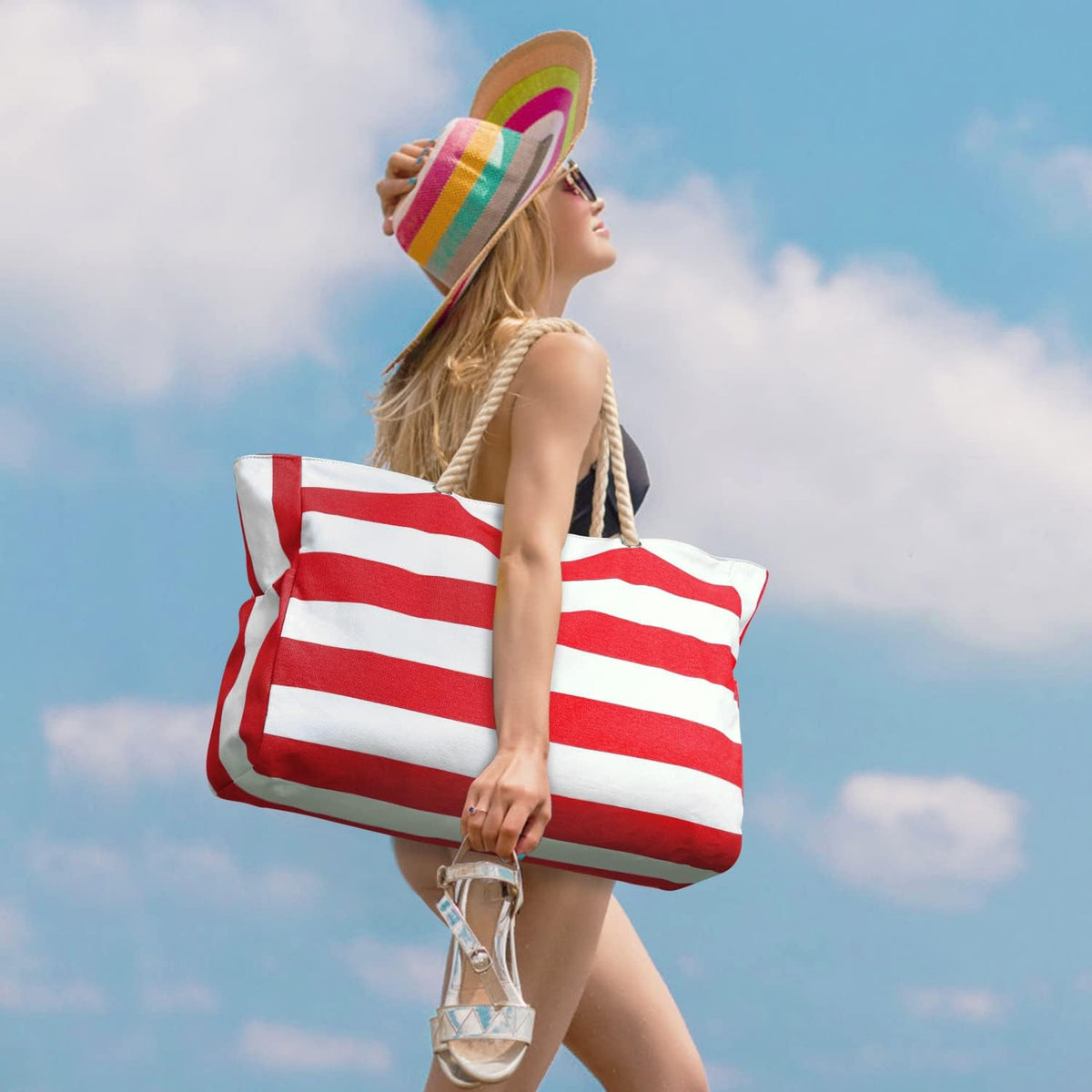 Waterproof & Sandproof Oversized Beach Tote – SandAway