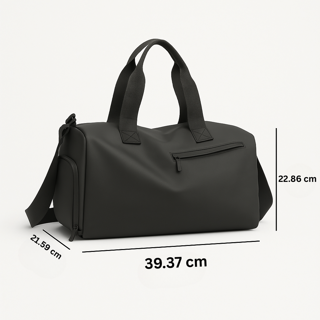 Waterproof Gym Bag with Shoe Pocket