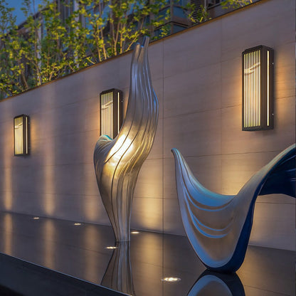 Outdoor Solar Wall Light Waterproof Garden Lamp