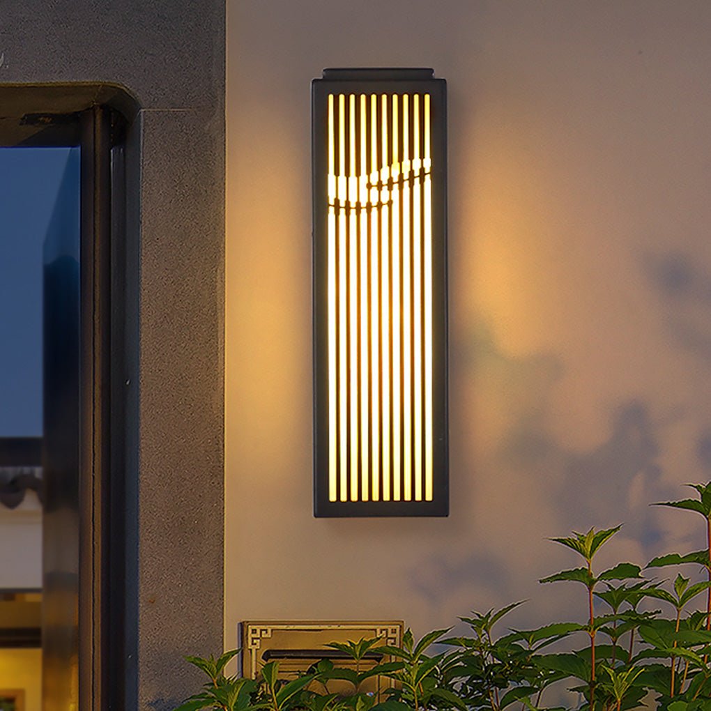 Outdoor Solar Wall Light Waterproof Garden Lamp