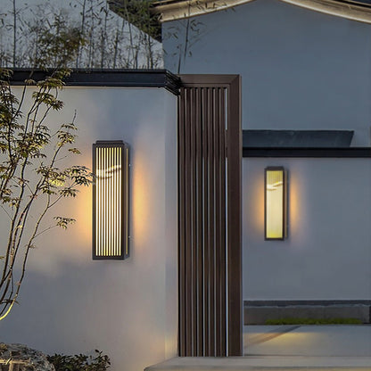 Outdoor Solar Wall Light Waterproof Garden Lamp