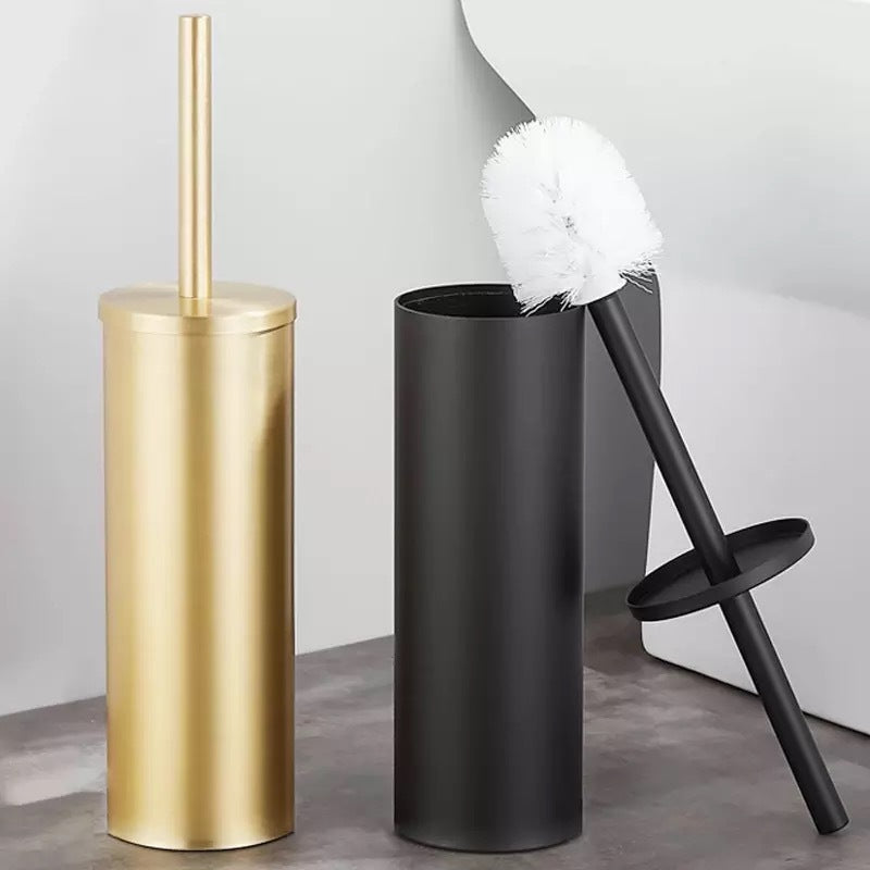 Premium Chrome Bathroom Toilet Brush Holder