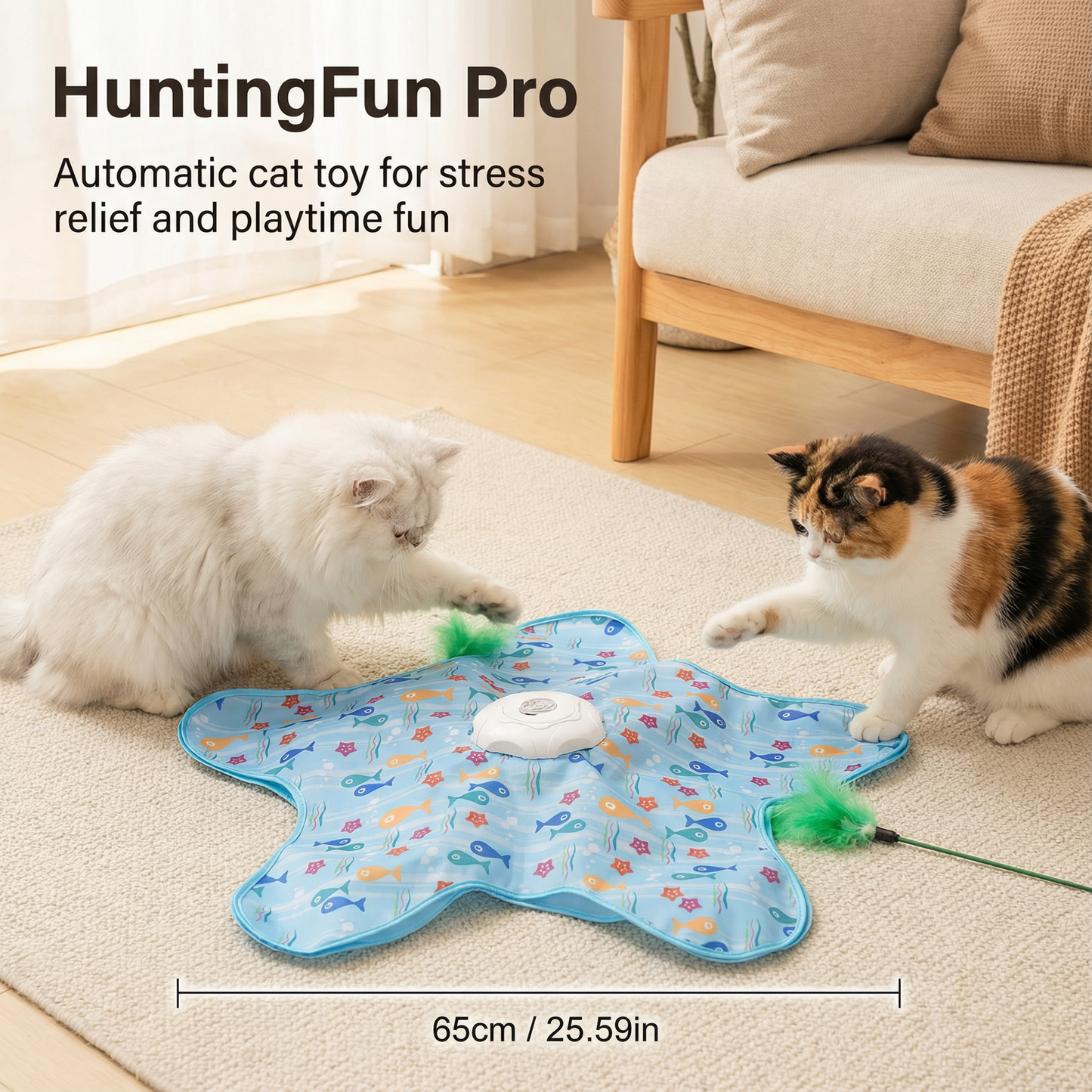 Interactive Pet Toy for Cats Stress Relief Fun