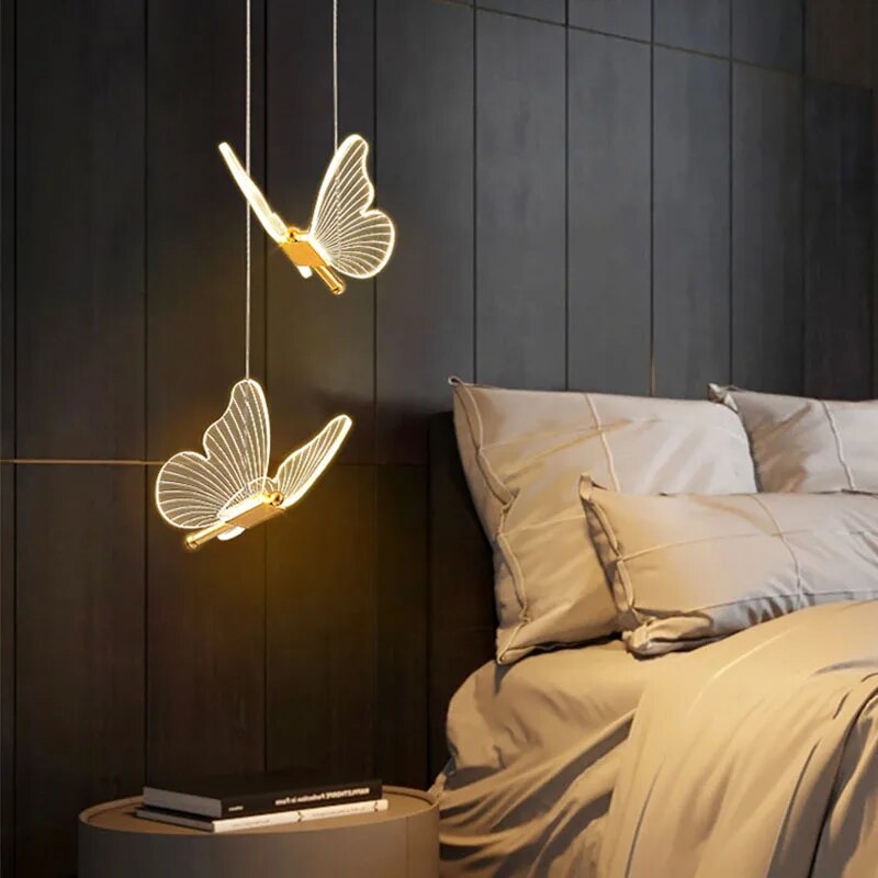 Colorful LED Hanging Wall Lamp