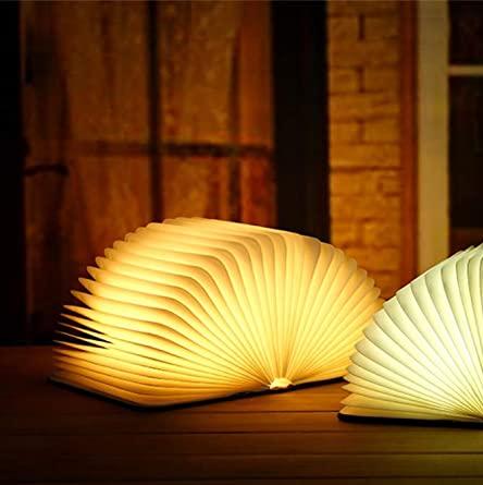Portable Wooden LED Reading Lamp