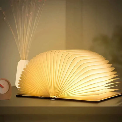 Portable Wooden LED Reading Lamp