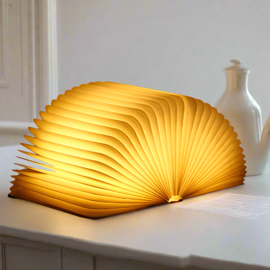 Portable Wooden LED Reading Lamp