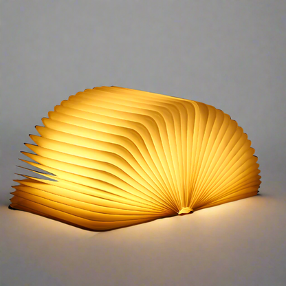 Portable Wooden LED Reading Lamp