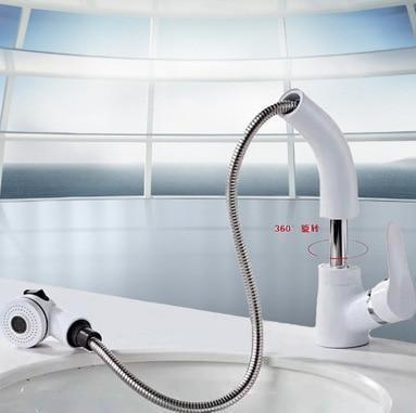 360 Degree Pull Out Shower Faucet