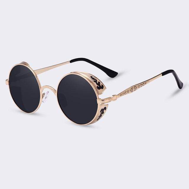 Unique Retro Circle Shade Sunglasses