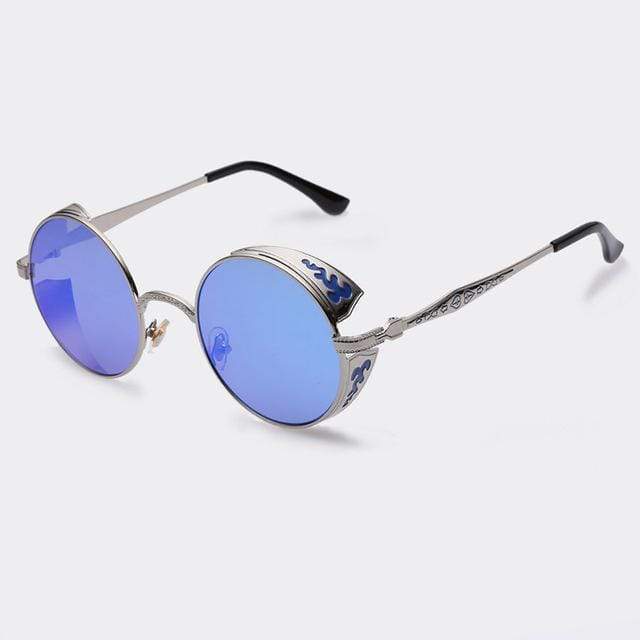 Unique Retro Circle Shade Sunglasses - Cofik