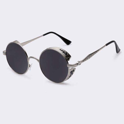 Unique Retro Circle Shade Sunglasses