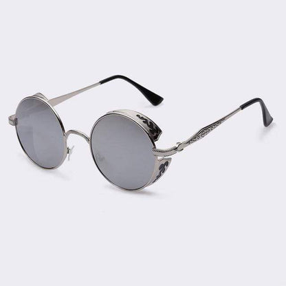 Unique Retro Circle Shade Sunglasses