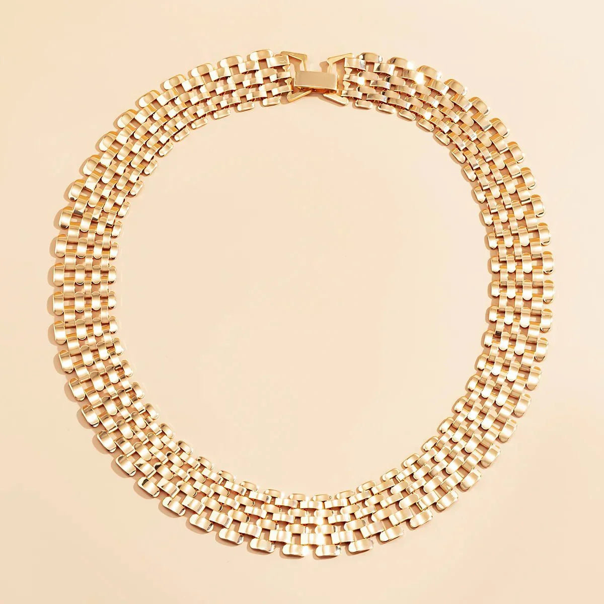 Delicate Thin Bar Chain Choker Necklace