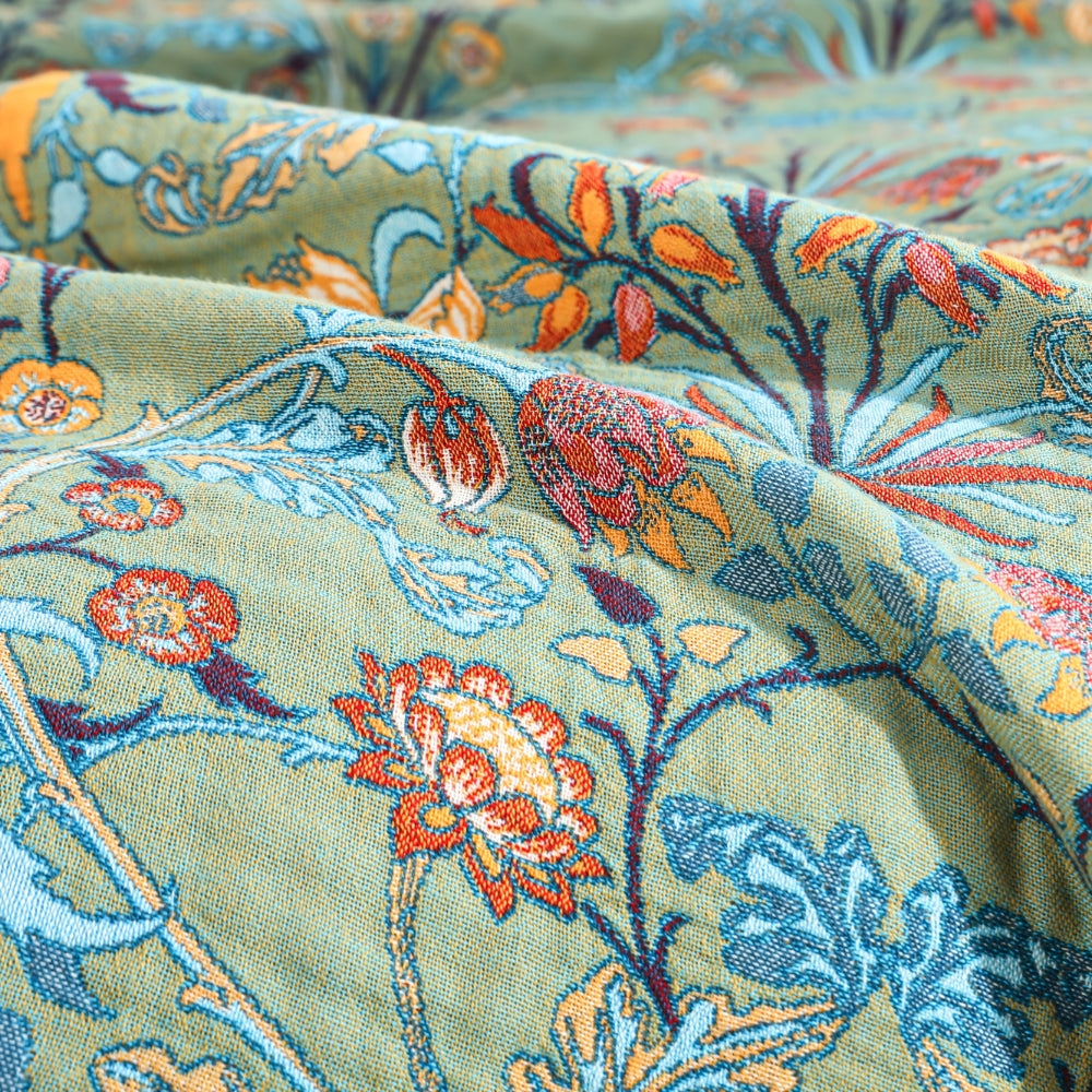 Wild Petal Pure Cotton Reversible Blanket