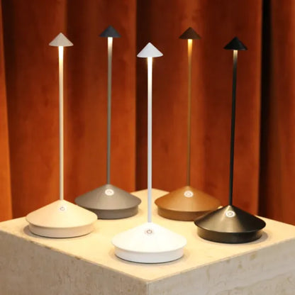 Slim LED Desk Lamp with Bright White Light