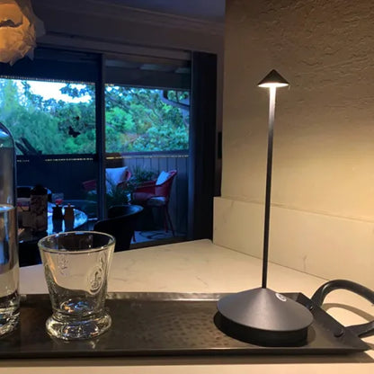 Slim LED Desk Lamp with Bright White Light