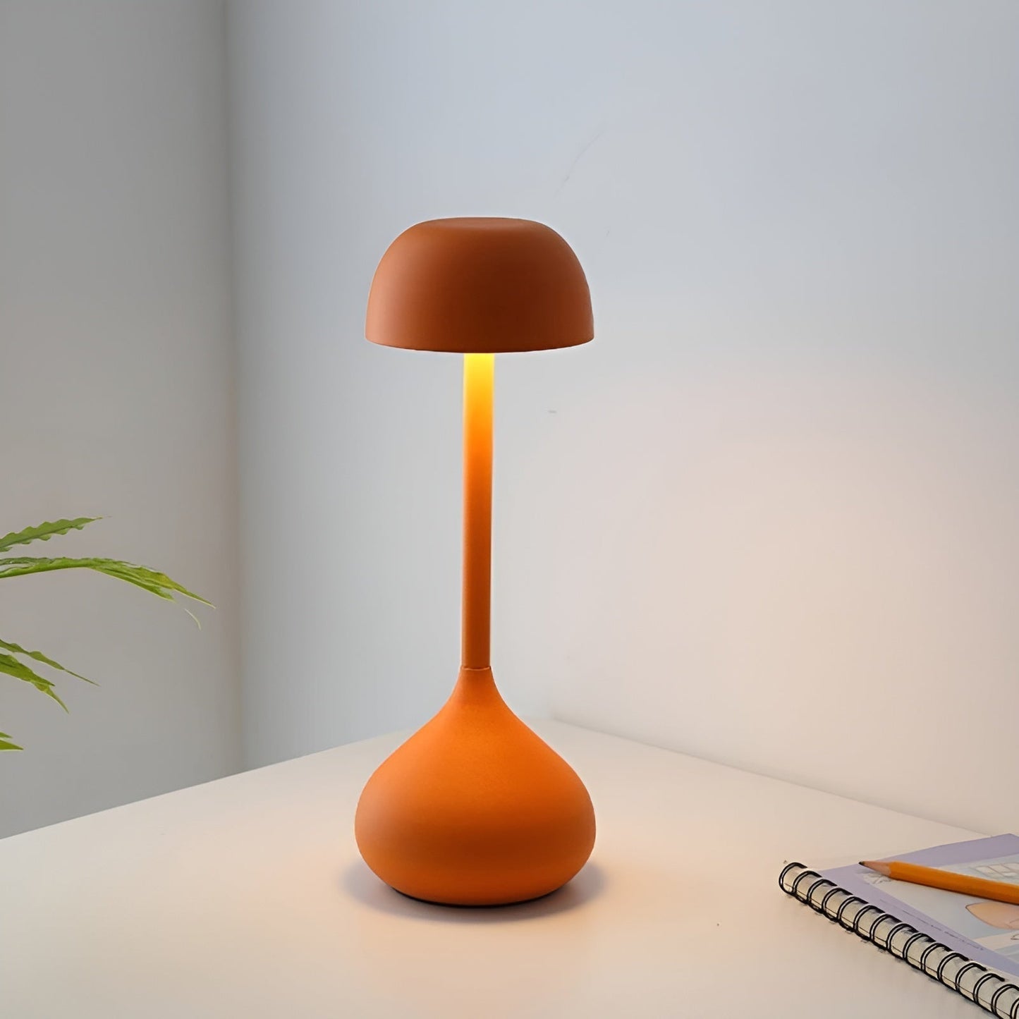 Bright Adjustable Desk Mushroom Lamp