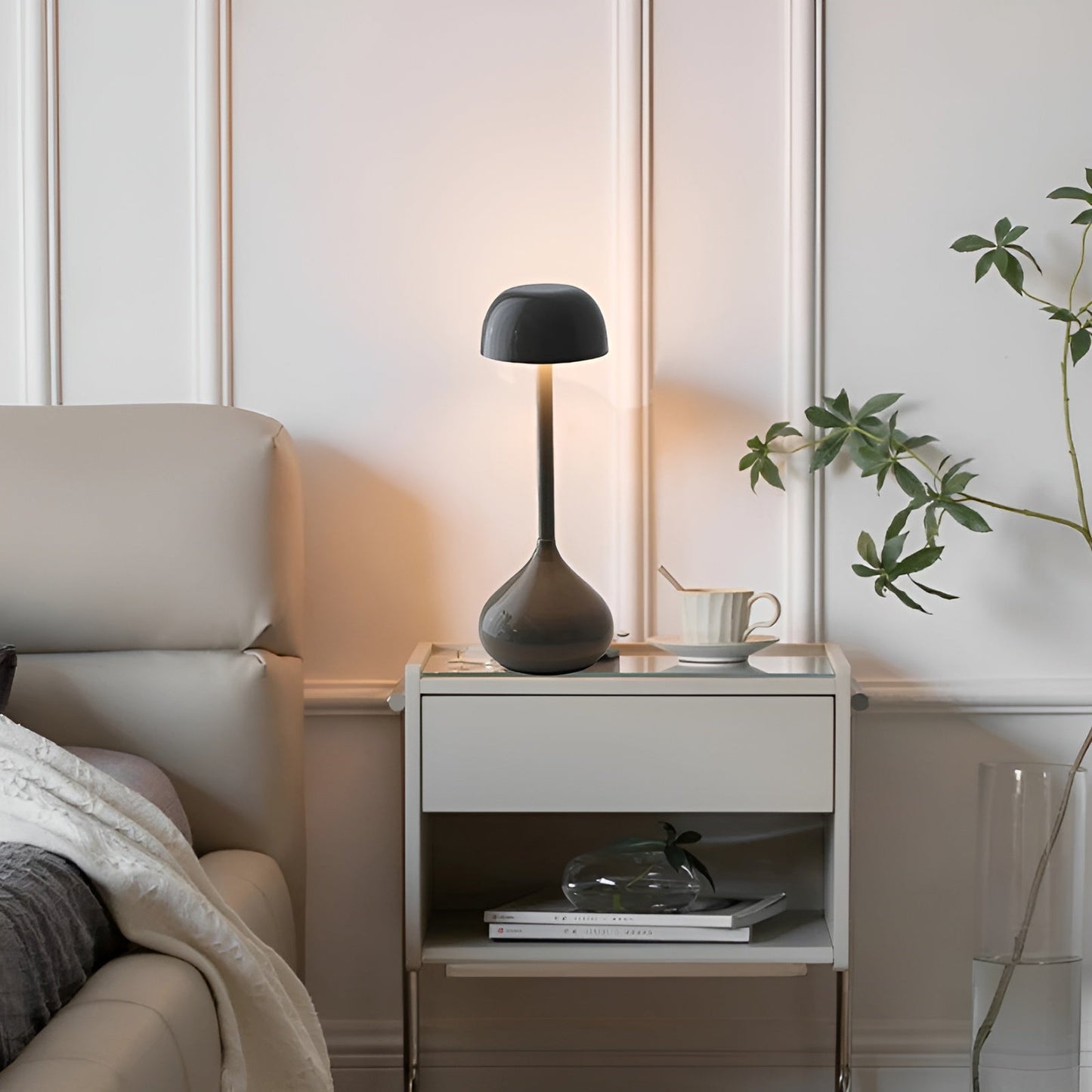 Bright Adjustable Desk Mushroom Lamp