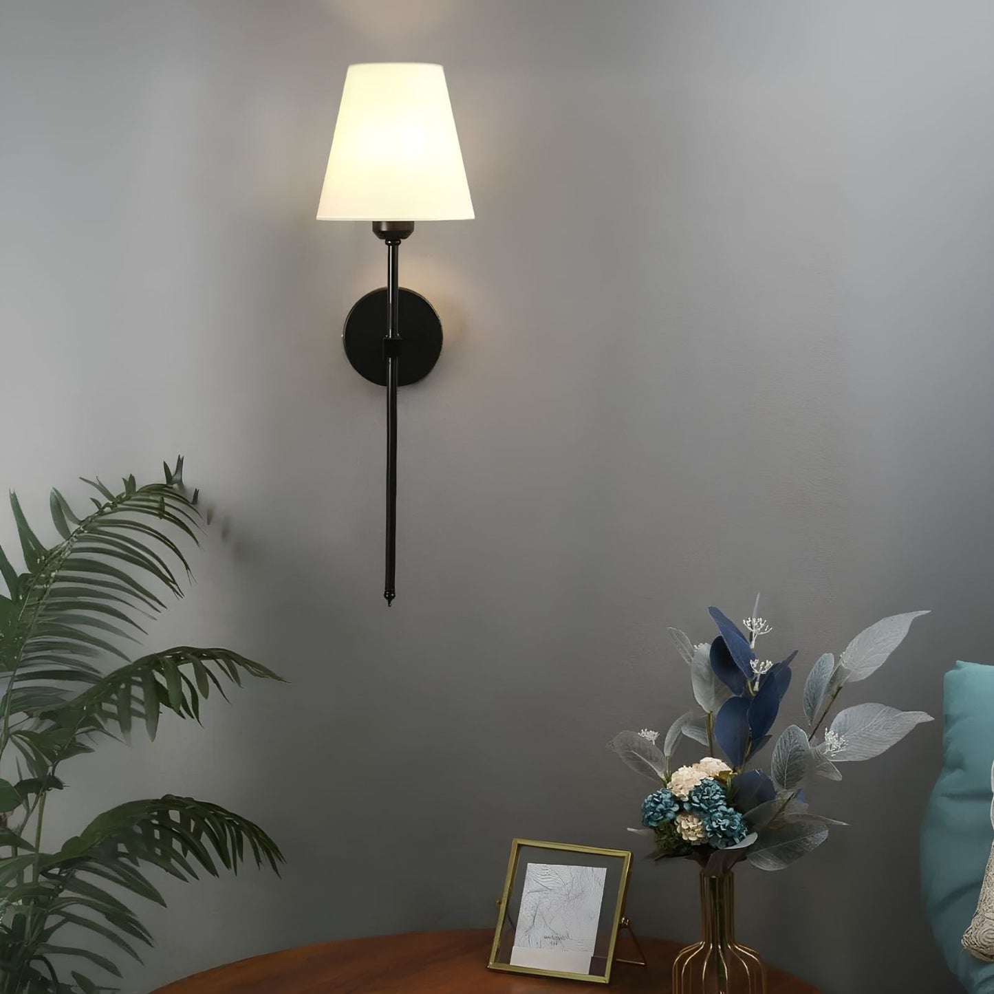 Elegant Slim Wireless LED Wall Light
