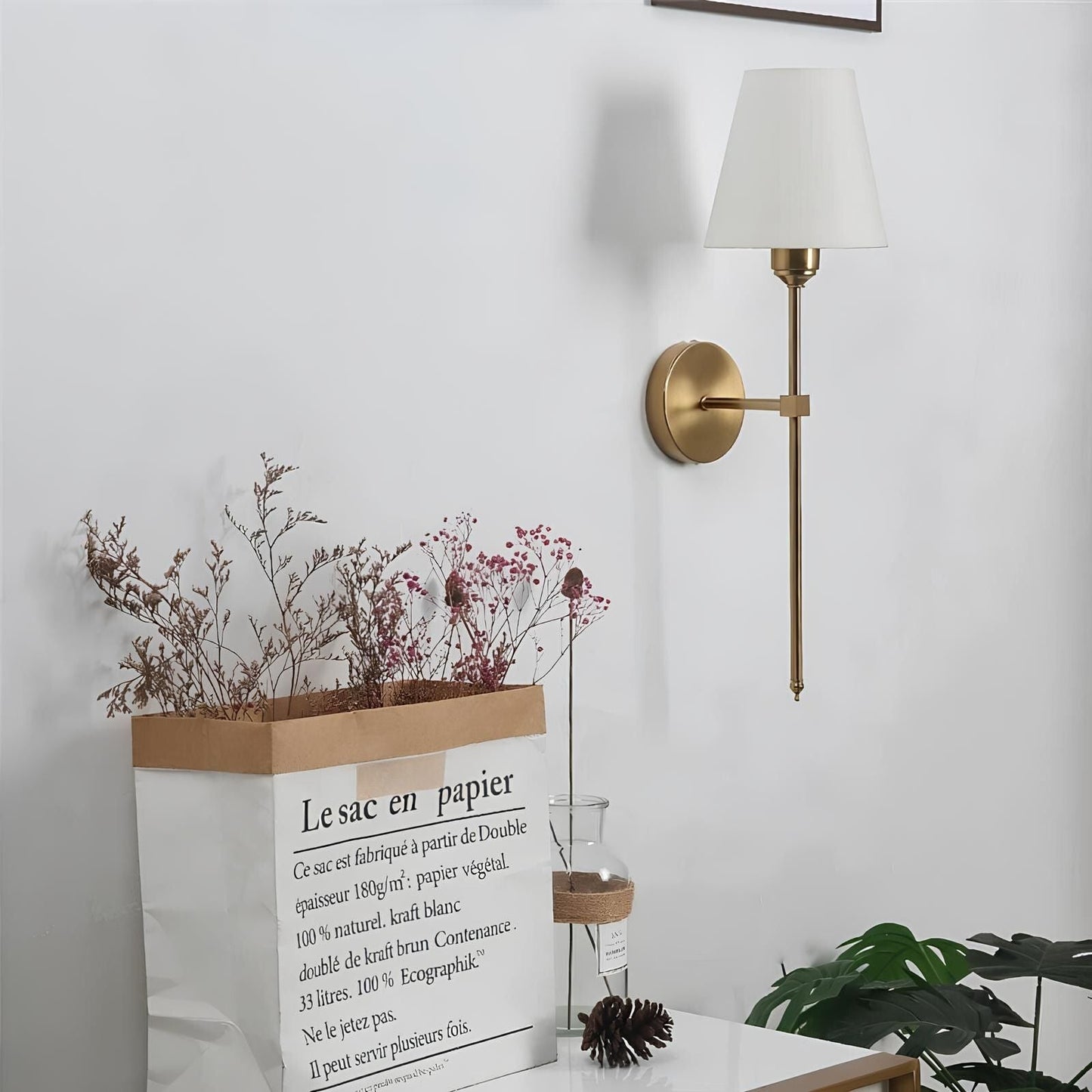 Elegant Slim Wireless LED Wall Light