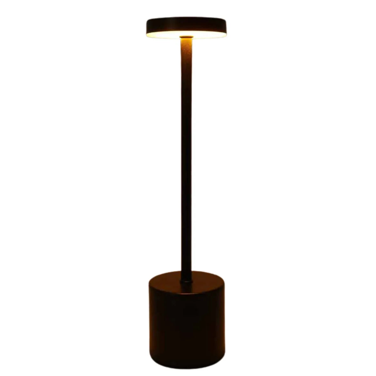 Sleek Silver LED Desk Lamp