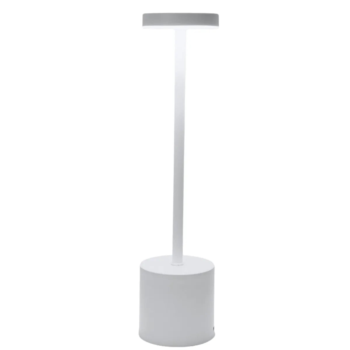 Sleek Silver LED Desk Lamp - Cofik