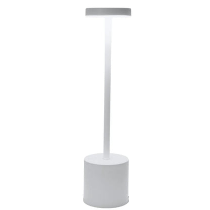 Sleek Silver LED Desk Lamp - Cofik