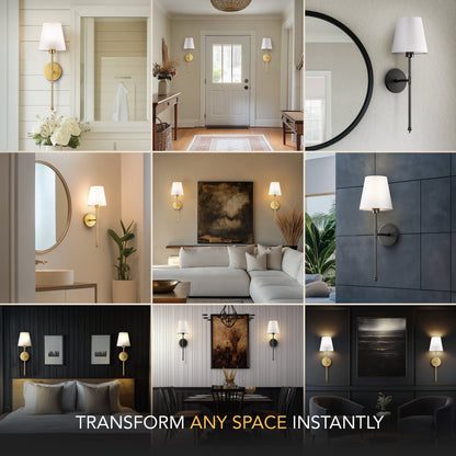Wireless Wall Lights (Set of 2)
